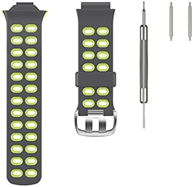 GHFHSG цветни спортен силиконов каишка за часовник Garmin Forerunner 310XT, взаимозаменяеми каишка за часовник