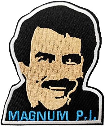 Сладък нашивка Magnum P. I., бродирани желязо и пришитая до нашивке