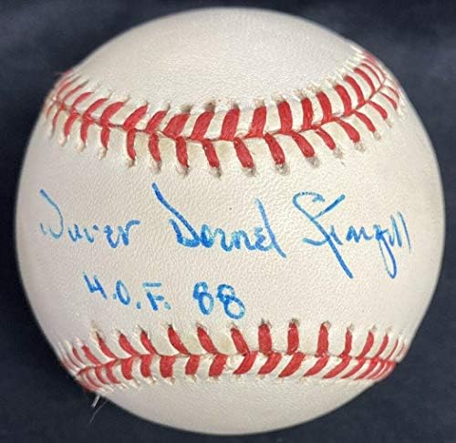 Уилвер Дорнелл Уили Старгелл КОПИТО 88 Пълно Име е Подписан Бейзболен PSA / Бейзболни Топки С ДНК-Автограф