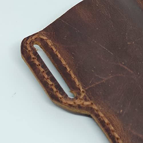 Чанта-кобур от естествена кожа за Xiaomi Redmi K30, Калъф за вашия телефон ръчна изработка от естествена кожа, Изработен по поръчка Кожен Калъф-чанта за носене със странич?