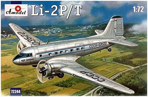 Съветски пътнически самолет Li-2P/T Лисунова Модел 72244