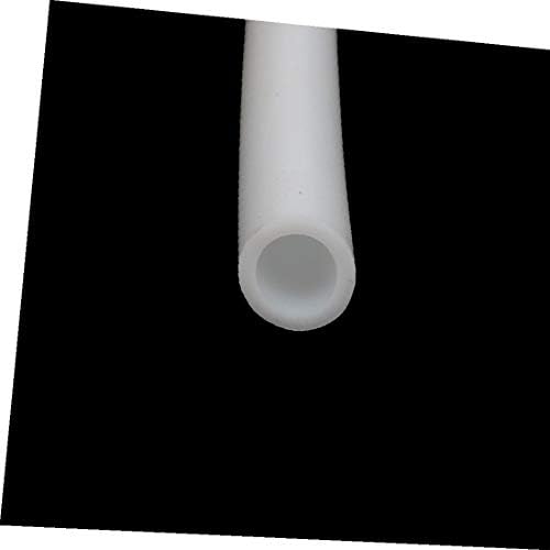 X-DREE Силиконова тръба с диаметър 5 mm x 7 mm, устойчиви на високи температури, Гумена тръба е бял на цвят с дължина 1 m (диаметър 5 mm x 7 mm, силиконова тръба, устойчива на висо?