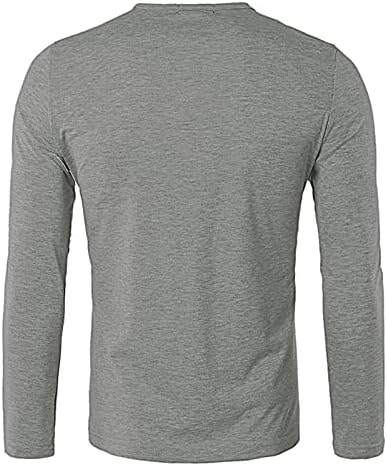 Върховете BEIBEIA за мъже, есен 2021, мъжки ежедневни тениски с копчета Хенли, летва отпред, приталенные ежедневни ризи с дълъг ръкав, базова тениска