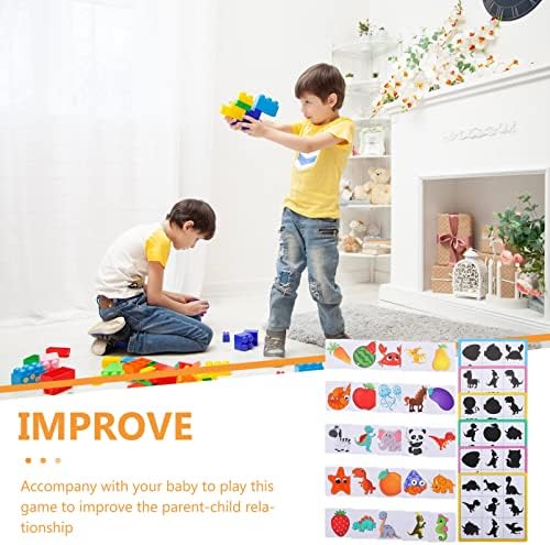 Играчки за избор на сенки Cabilock Montessori: за Разпознаване на плодове, животни, Сортировач, на Пъзел, на Играчка за малък Мотор, Играчки за началото на обучението, Забавни