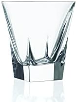 Чаша Barski Tumbler Стъкло - Двойно по Старомодния - Комплект от 6 чаши - Дизайнерски чаши от кристал DOF - За уиски - Бърбън - Вода