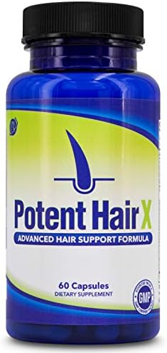 Мощен Hair X: Естествен блокер на DHT, Витамини за растеж на косъма, Спира косопада, възстановява фоликули и допринася за