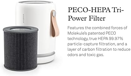 Комплект воздухоочистителей Molekule Air Pro и AirMini + с технология PECO-HEPA Tri-Power, включително и Филтри за по-големи помещения