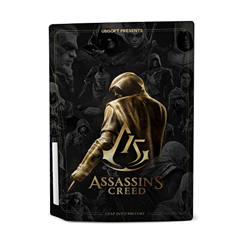 Дизайн на корпуса за главата Официално Лицензиран Assassin ' s Creed Key Art 15th Anniversary Графика Винил Front панел Детска Стикер на кожата