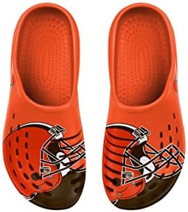 FOCO NFL Boys Логото на Детска екип NFL Градински Водни Сандали, Обувки, Чехли Сабо