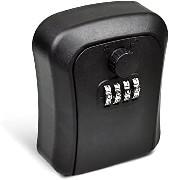 Кутия с Ключ за ключа за Сигурност, Водоустойчива Кутия За ключове, Монтиране на стена, на 4-Цифрения Брава, Кутия за Съхранение
