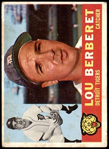 1960 Topps 6 Лу Берберет Детройт Тайгърс (Бейзболна картичка) ДОБРИ тигри
