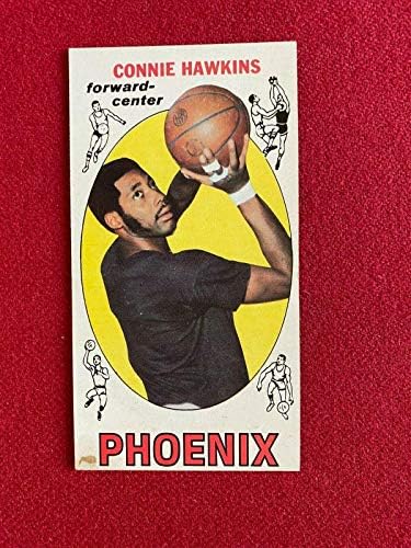 1969-70, Баскетболно карта Начинаещ Кони Хокинс, ТОППС (Рядкост / Vintage) - Баскетболни карта, без подпис
