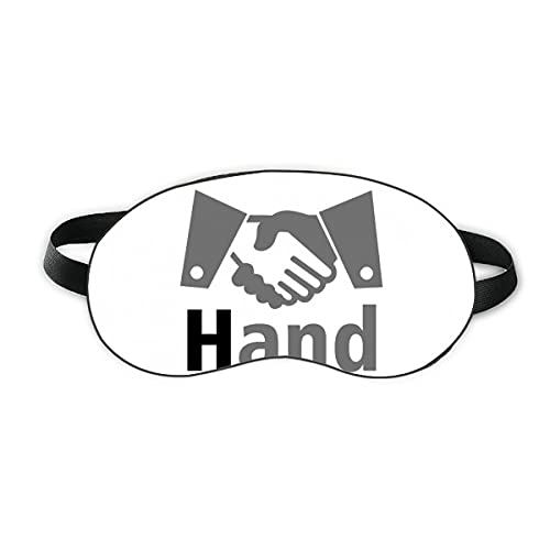 Ръка за Ръкостискане, за Общуване И Сътрудничество, Защита за очите по време на Сън, Мека Нощна Превръзка На очите, Козирка