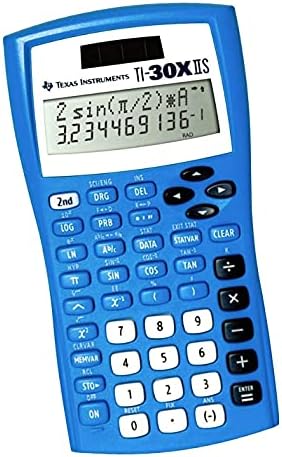 Научен калкулатор Texas Instruments TI-30X IIS, синьо