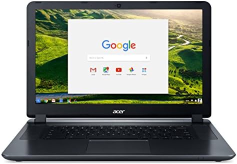 Acer Chromebook 15 (Intel Celeron N3060 1.60 Ghz, 4 GB оперативна памет, 16 GB флаш-памет, 15.6-инчов HD 1366 x 768, Chrome