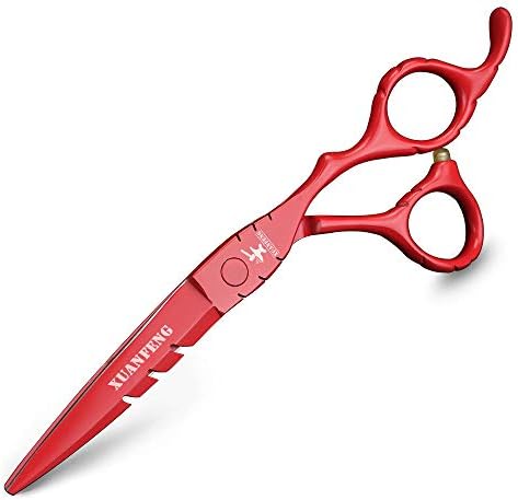 XUANFENG Класически 6-инчов ножица за подстригване на коса от стомана 9cr18, ножици за дома или Фризьорски салон, Комплект ножици