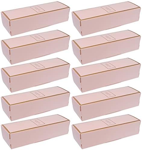 Amosfun 20 бр Кутия за опаковка на бисквитки Подаръчни кутии за Предложения от Правоъгълни Кутии за партита за опаковане на Парчета от сватбената торта, бисквити, Бонбо