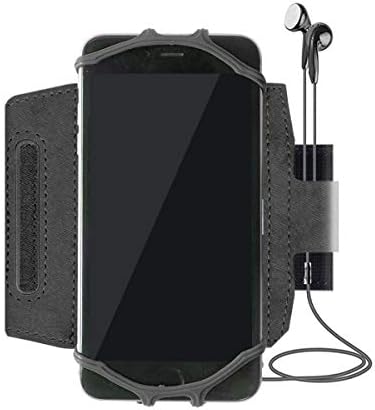 Кобур BoxWave, съвместима с OnePlus 10T - Спортна превръзка ActiveStretch, регулируема превръзка за тренировки и тичане за OnePlus