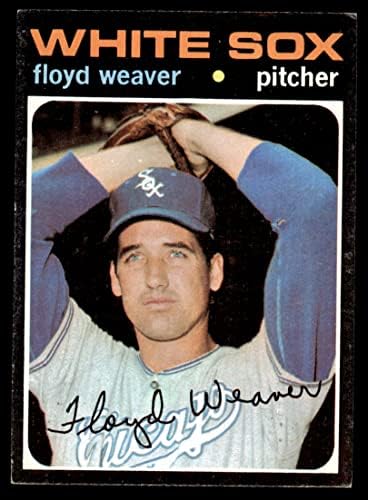 1971 Topps # 227 Флойд Уивър Чикаго Уайт Сокс (Бейзболна картичка) EX/MT White Sox