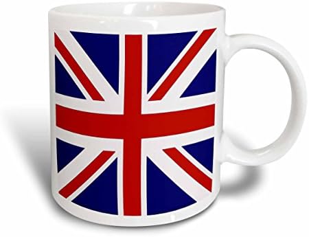 3dRose Британски флаг - червен, бял, син Юниън Джак обединено Кралство Обединено Кралство обединено Кралство Английски спомен