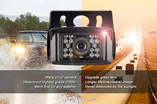 Безжична камера за обратно виждане ZEROXCLUB HD 1080P за BW101/BW102/BW103/BW104, Замяна на Резервно помещение за система ZEROXCLUB