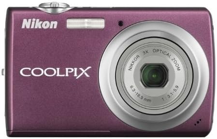10-Мегапикселов дигитален фотоапарат Nikon Coolpix S220 с 3-кратно оптично увеличение, 2,5-инчов LCD дисплей (графитово-черен)