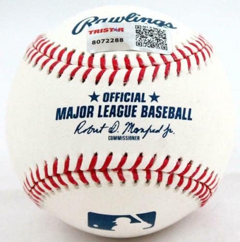 Райн Sandburg подписа бейзболен топката Rawlings OML с ХОФОМ - TriStar Заверени - Бейзболни топки с автографи