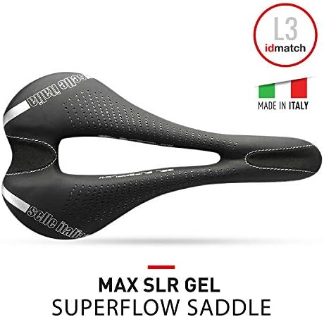 Selle Italia, MAX SLR Gel Superflow, Седло за планински и Пътят мотори - за мъже и жени