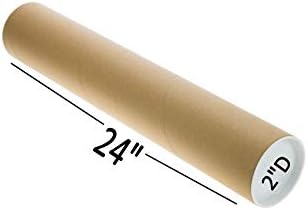 Пощенски тръби с капаци, полезна дължина 2 x 24 (3 опаковки) | Tubeequeen