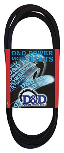 Преносимото колан D&D PowerDrive B156 Vari Trac, B/5L, 1 лента, Дължина 159 инча, Гума