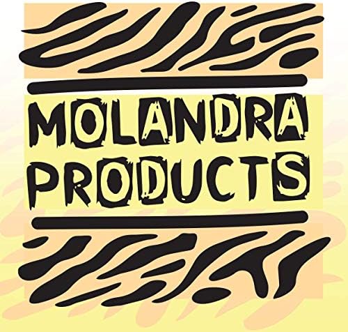 Molandra Products got fosset? - Бутилка за вода от неръждаема Стомана бял цвят на 20 грама с карабинка, Бяла