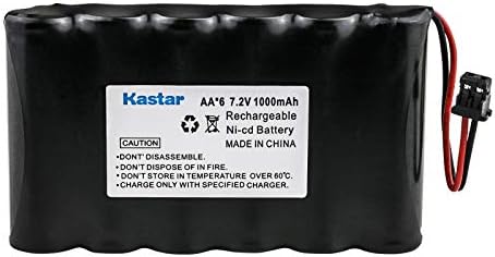 Акумулаторна батерия за безжичен телефон Kastar Ni-CD, 7,2 Волта, 1000 ма, Замяна за Panasonic PQP50AA61 и Panasonic P-P507, Зареждаема батерия тип 18