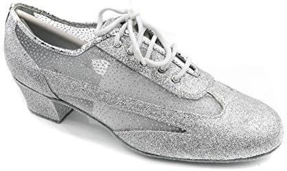 Обувки със звънци Ръчно изработени Дамски Обувки за Система за Салса на Сватбена конкурс за Танцови обувки Ceto на ток 1,6 инча-