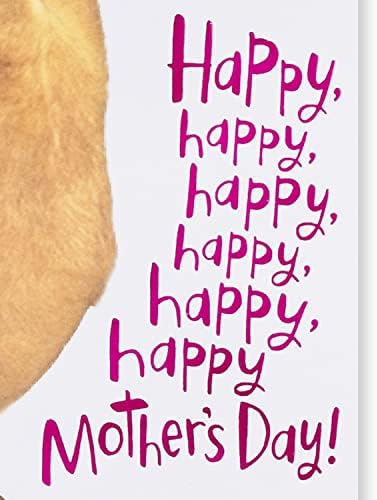 Американската поздравителна картичка за Деня на майката (Happy Happy Happy)
