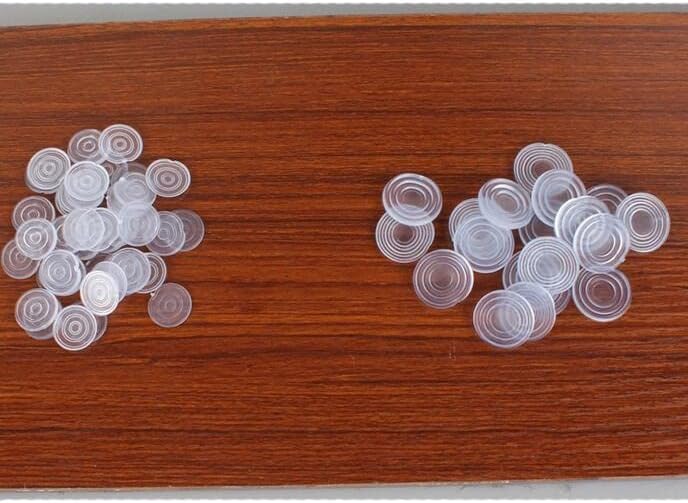 50шт 24 mm 18 mm OD уплътнението е гумена нескользящие уплътнение стъкло мебелен мат, прозрачно 3 мм /2 мм дебелина - (Вътрешен