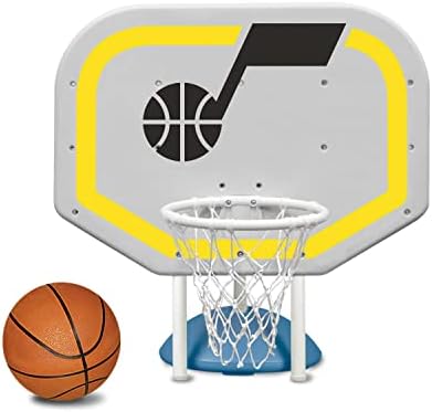 Poolmaster 72960 Utah Jazz NBA Професионален Баскетболен мач в стил Рикошет на басейна