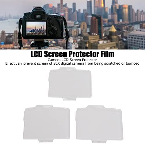 Защитно фолио за LCD екрана, Предотвращающая драскотини, 3 бр., ABS, Лесна за демонтаж на Кутията на екрана огледално-рефлексен фотоапарат,