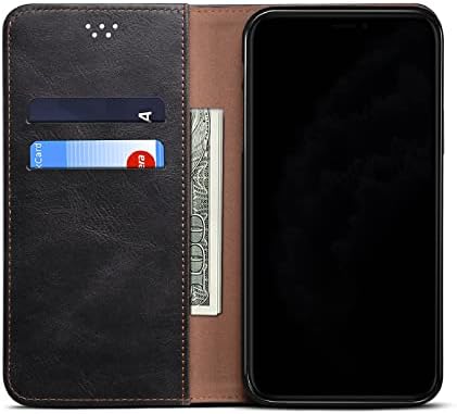 Калъф за мобилен телефон, калъф-джобен формат, Съвместим с Samsung Galaxy A42 5G/M42 5G, една Чанта-портфейл 2 в 1 с панти капак и държач