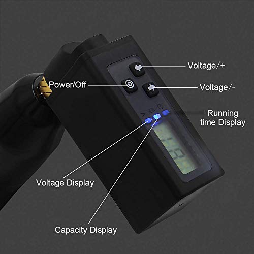 Комплект безжична пишеща машина Jconly - Комплект Безжична Батерии за Роторной дръжка в Комплект с Подарък хартия за прехвърляне на 25