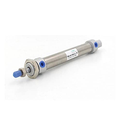 Пневматични Малки цилиндри с Двойно действие от Неръждаема Стомана, 32 мм диаметър 25 мм Ход MA32-25 Мини въздушен Цилиндър