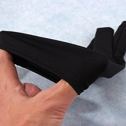 RMISODO 12 бр./6 Двойки UV-Ръкавици за гелевых лампи за нокти, Професионални Слънчеви Ръкавици 2 Размера, Ръкавици без пръсти за Защита на ръцете за Маникюр, Ръкавици за Из?