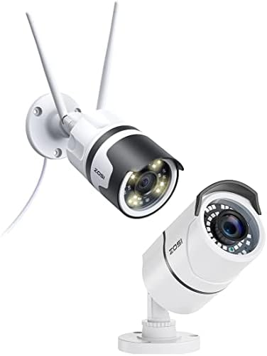 Камера за сигурност ZOSI 2.0 MP 1080p, 4-в-1, TVI/CVI/AHD /CVBS, Пуленепробиваемая камера за видеонаблюдение и 3-Мегапикселова камера,