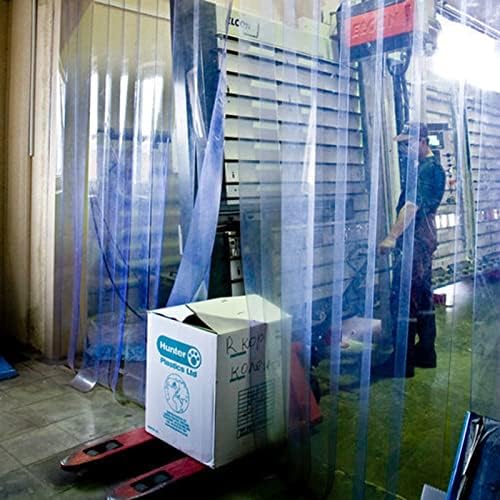 Промишлен завеса AYLYHD, тежкотоварни стръмни щори, PVC Пластмасова рамка, която да завеса, директен, чудесно за охлаждане при ходене, лесно се инсталира Цвят: 2,1 мм, разм