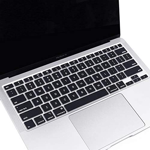 Ултра тънък калъф за клавиатура ProElife 2021-2020 MacBook Air 13 Инча Модел A2337 Apple M1 Чип A2179 (американска подредба) с Аксесоари Touch