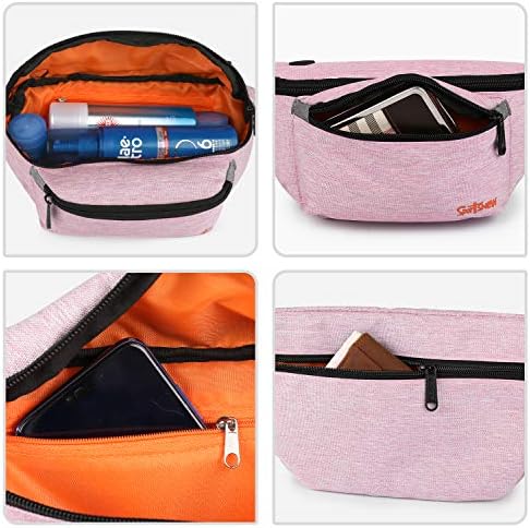 Поясная чанта за Мъже и Жени - Поясная чанта Pack - Лесно Поясная чанта за Пътуване, Спортни Походи