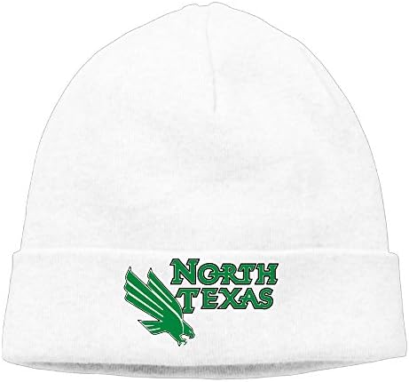 ElishaJ Унисекс, бейзболна шапка на Университета на Северен Тексас, Ски Шапка, Шапка с Череп, Черна