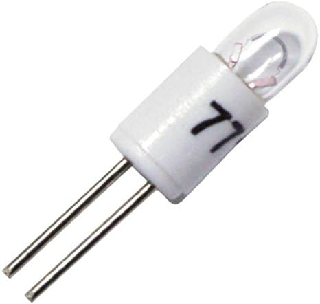 Халогенна лампа Eiko 42002 T-1 с Двухконтактным цокъл, 2,7 В /0,32 Ампер