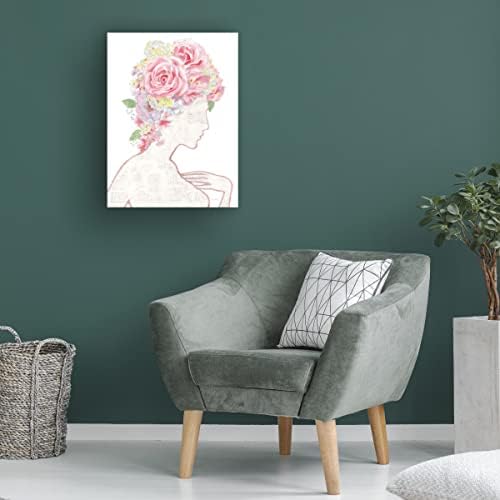 Търговска марка на Fine Art 'Harriet Floral Stepmom Inspiration II' Платно-арт от Wild Apple Portfolio 18x24