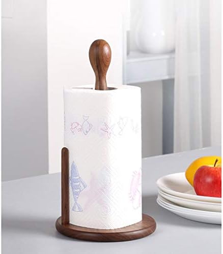 WSZJJ Титуляр за хартиени кърпи за ръце - Плот Титуляр за Хартиени Кърпи Дървен Държач за Хартиени кърпи за ръце, Селски Дървен Дизайн за