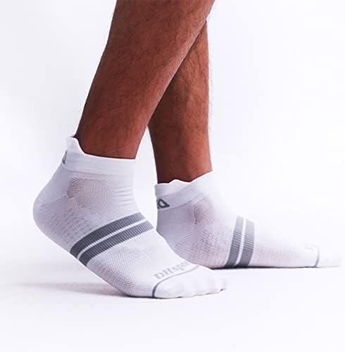 Чорапи за джогинг Глезените PAPPNTI, 4 чифта Спортни Чорапи за Колоездене с Ниско деколте за мъже и Жени